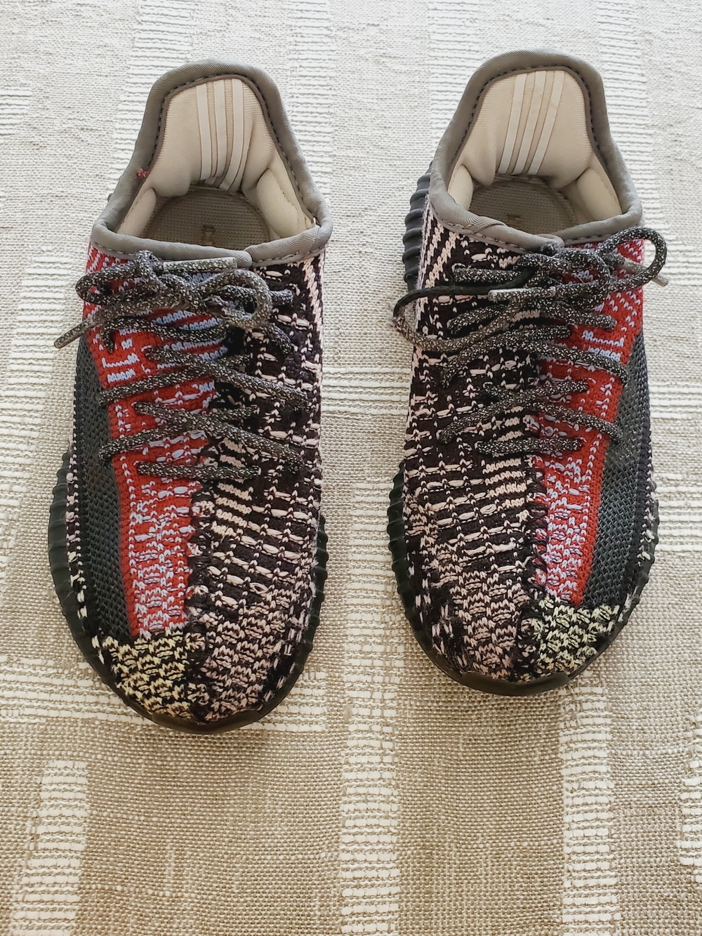 Adidas Kids Yeezy Boost 350 V2 "Yecheii" Sneakers Size 10